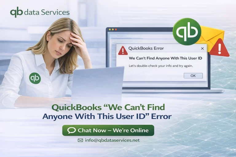 We Can't Find Anyone With This User ID fix