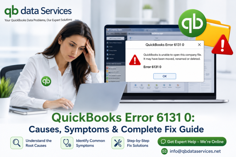 QuickBooks Error 6131 0 fix